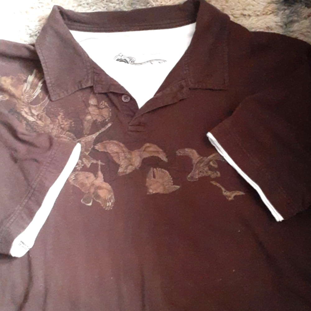 Mens/junior X-Large brown Polo